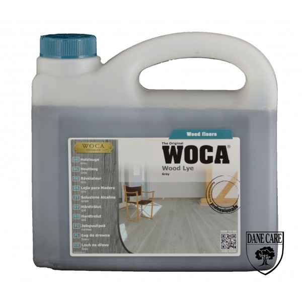 WOCA Wood Lye Grey, 2.5L Image 1