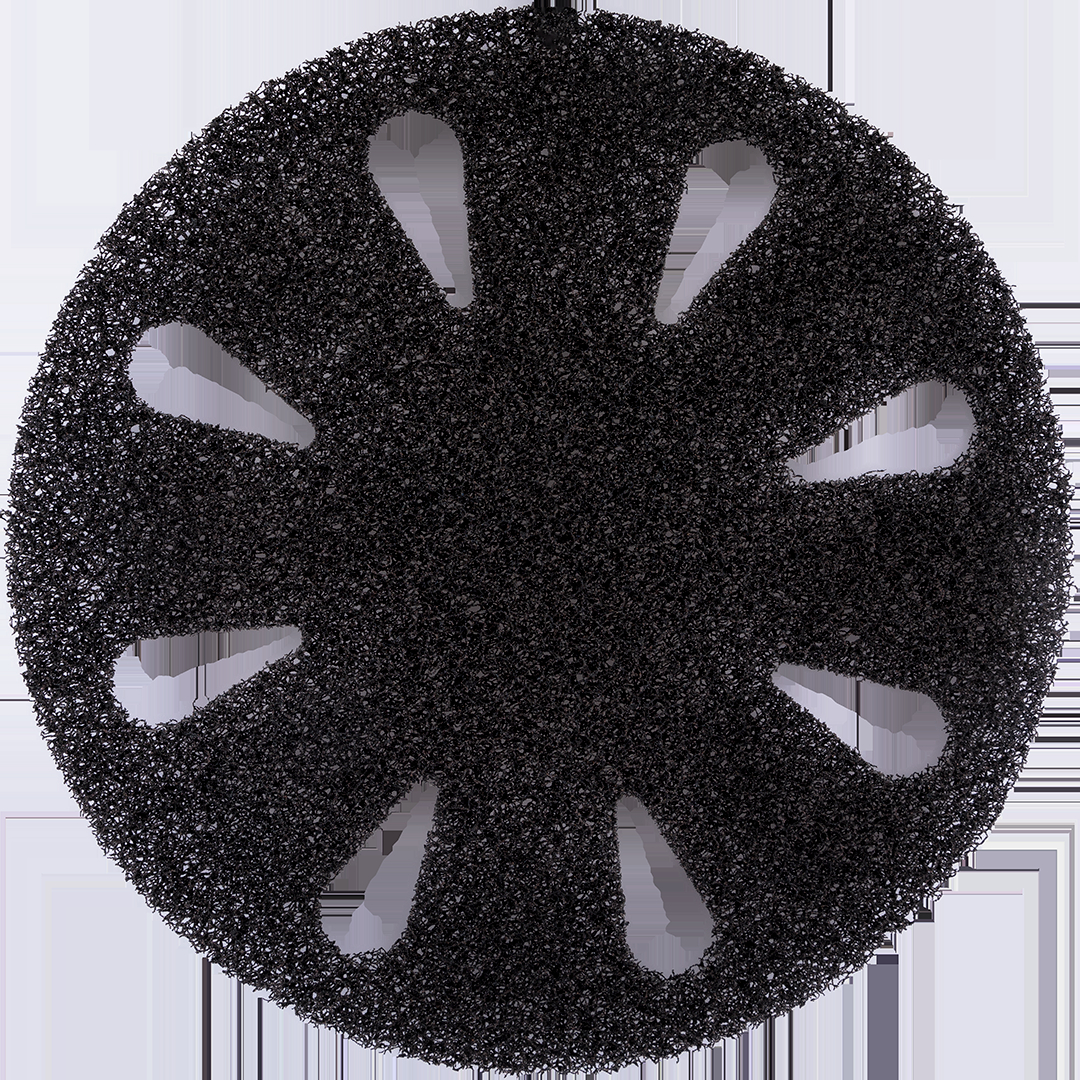 Bona Fiber Brushing Pad, Black, 407mm Image 1