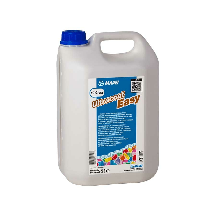 Mapei Ultracoat Easy 10% Gloss Lacquer, Matt, 5L Image 1