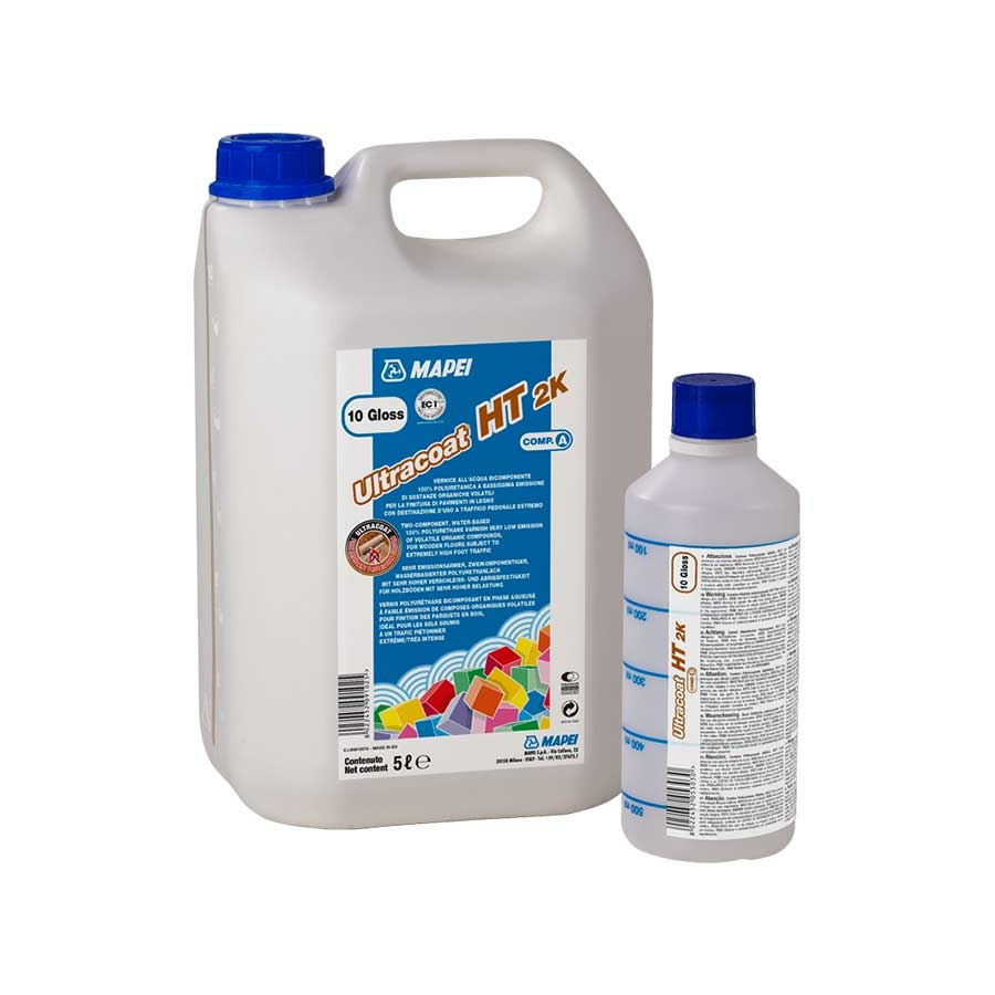 Mapei Ultracoat HT 2K, 30% Gloss Lacquer, Semi Gloss, 5.5L Image 1