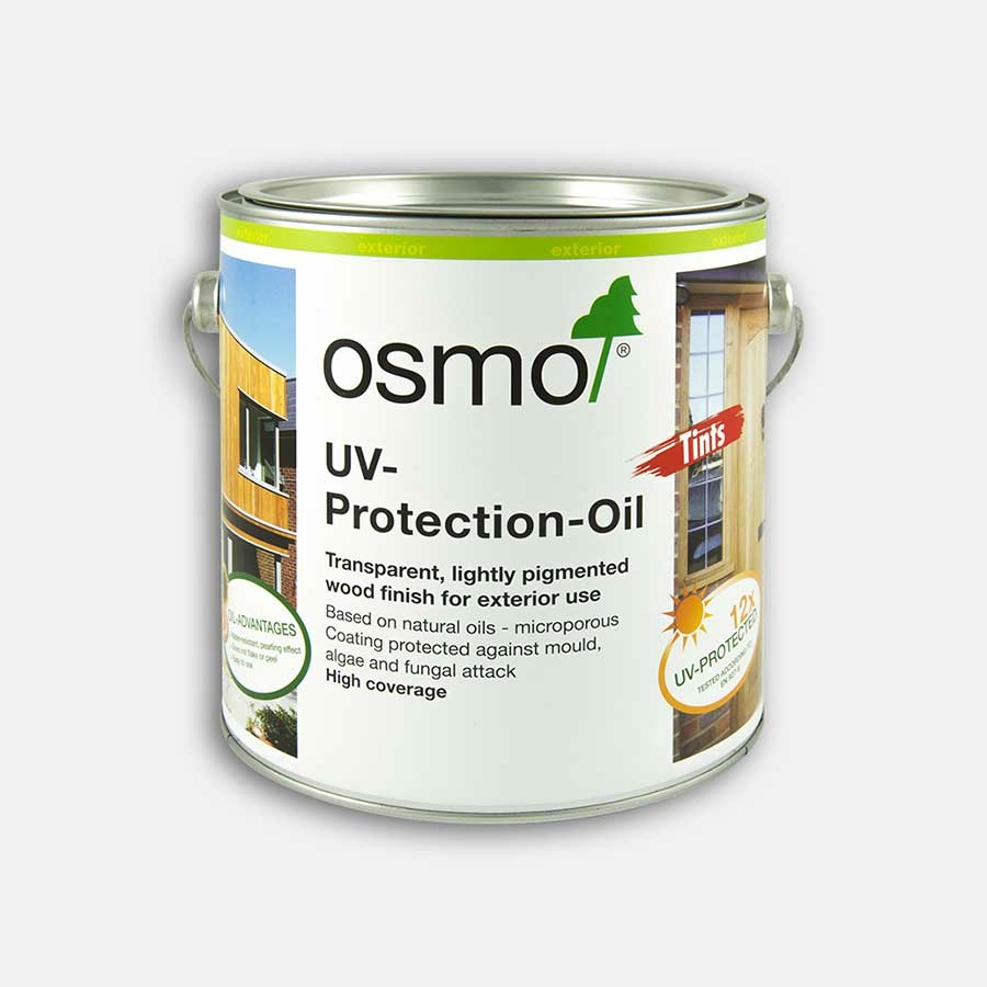 Osmo UV-Protection Oil Tints Transparent, Red Cedar, 0.75L Image 1