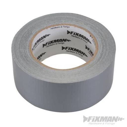 Super Heavy Duty Duct Tape, Silver, 50mm, 50m