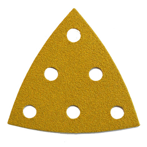 Starcke 80G Sanding Triangles, 88x95mm, 6 Holes, Velcro