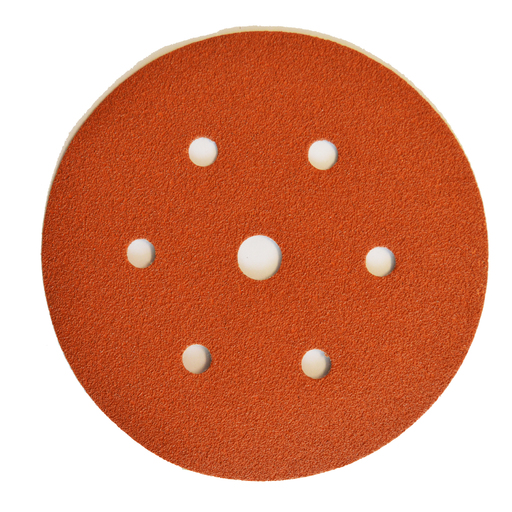 Starcke 60G Sanding Discs, 150mm, 6+1 Holes, Velcro