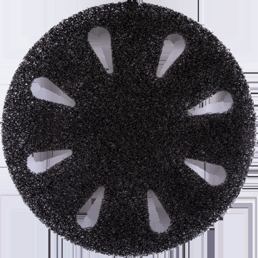 Bona Fiber Brushing Pad, Black, 407mm